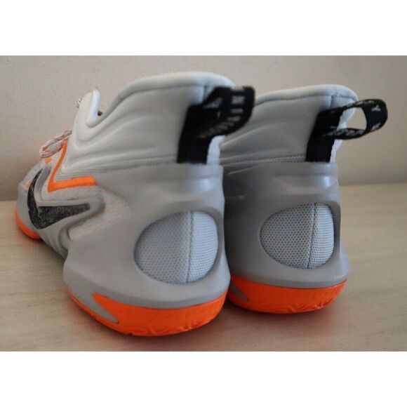 Nike DH15347-004 Men's Sz 12 Gray/Orange Cosmic Unity 2 Nike University Sneakers - Picture 3 of 11